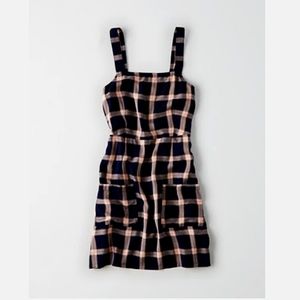 🌿 AE Strappy Patch Pocket Dress